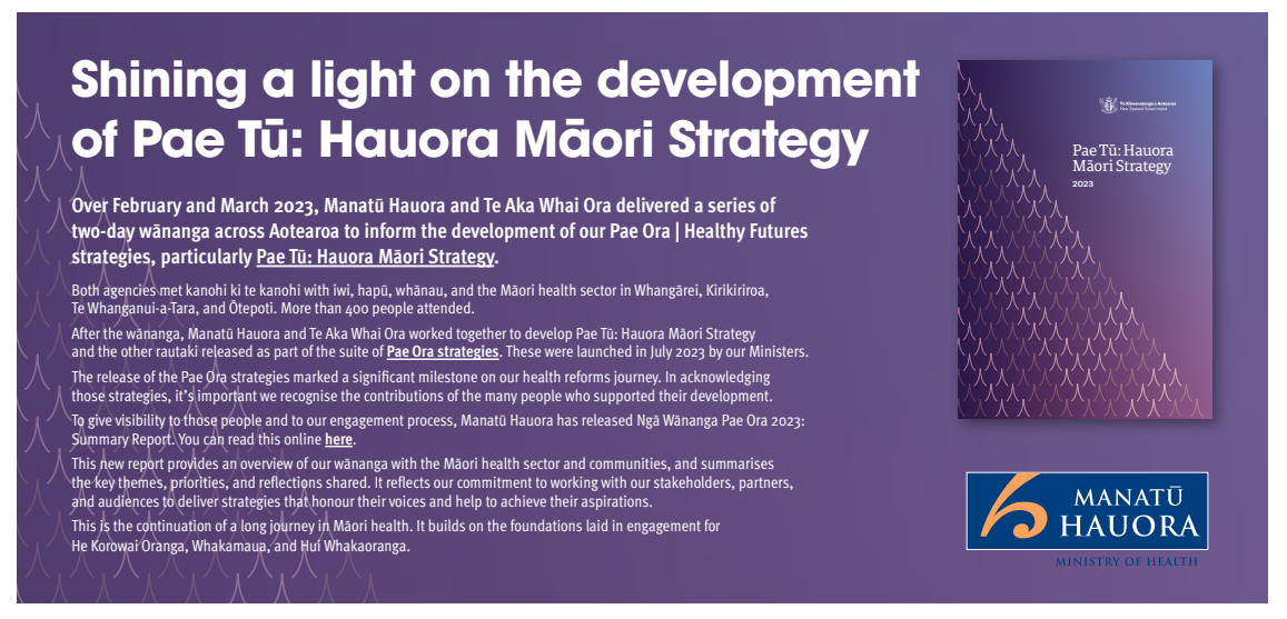 https://www.health.govt.nz/new-zealand-health-system/setting-direction-our-new-health-system/pae-tu-hauora-maori-strategy
