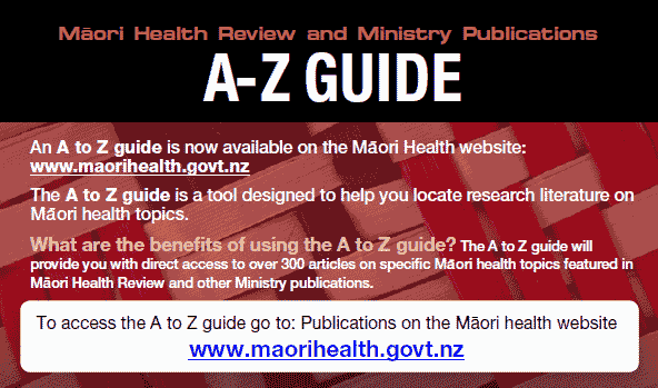 http://www.maorihealth.govt.nz
